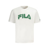 Fila White Cotton Men T-Shirt -   -  Fila.